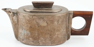 TEA TANK IN ART DECO STYLE, Germany, Schwäbisch Gmünd, Gottlieb Kurz, circa 1930.
