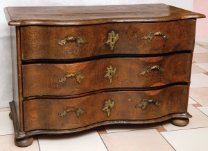 BAROCOLIC dresser, Poland, mid-18th century.