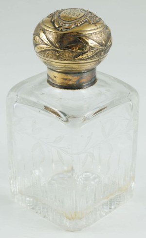 PERFUM FLACON, 2nd half of the 19th century.