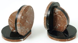A Pair of Book Holders in the ART DECO STYLE, circa 1930.