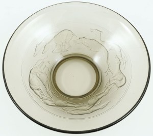 GREYHOUND CHASE BOWL. Lusatia, Bernsdorf, Ankerglas, after 1931