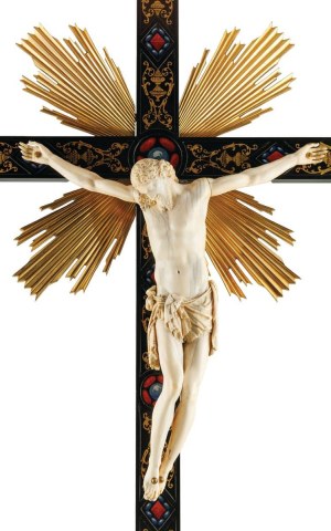 Altarpiece CRUCIFIC, Spain, 18th century.