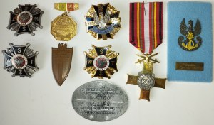 MEDALS, DECORATIONS AND EQUIPMENT, 98 pieces