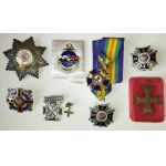 MEDALE, ODZNACZENIA I ODZNAKI, 98 szt