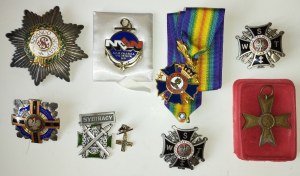 MEDALS, DECORATIONS AND EQUIPMENT, 98 pieces
