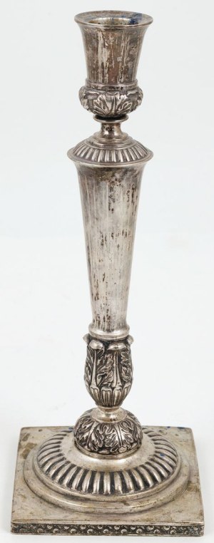 Candlestick, Poland, Warsaw, Ludwik Nast, ca. 1840