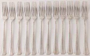 SET OF DRAWING STYLES IN ART DECO STYLE, Poland, Lviv, goldsmith V.B., after 1931