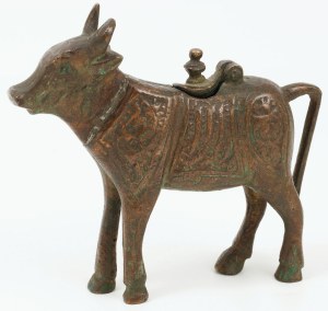 VESSEL IN BYK FORM, Persia or India, 17th-19th century.