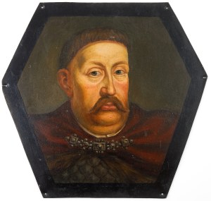 PORTRET OF JAN III SOBIESKI, 20th century.