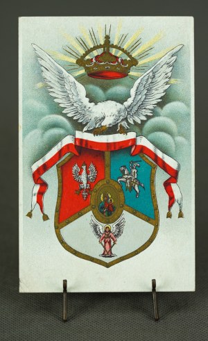 POCKET - White Eagle [Crown, Pogo, Eagle, Mother of God].