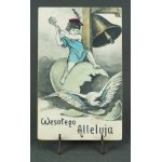 POCZTÓWKA - Wesołego Alleluja [Dziecko, Orzeł]