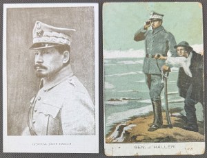 Postcard - Set of 2 postcards - Gen. Joseph Heller.