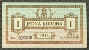 1 crown 1914 - Lviv series XXVIII