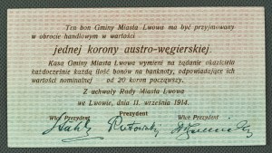 1 crown 1914 - Lviv series XXVIII
