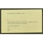 Talon valid for 40 zlotys - Central Department of Commodity Trading - Lviv 1938