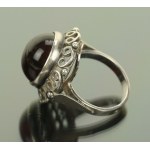 Ring with amber, Warmet - Jantar (112)