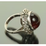 Ring with amber, Warmet - Jantar (112)