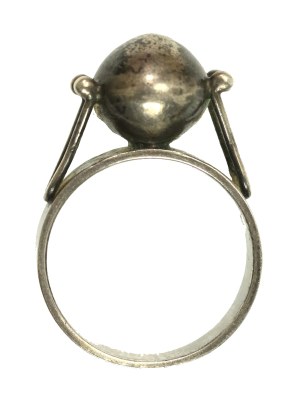 Author's ring, Cracow silver sample 