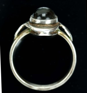 Agate ring, Warmet Agate (139)