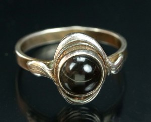 Agate ring, Warmet Agate (139)