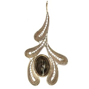Pendentif en filigrane avec agate, Imago Artis (140)