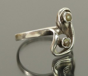 Ring with agates, WARMET (141)