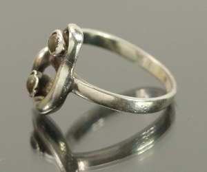 Ring with agates, WARMET (141)