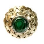 Malachite ring, Warmet (142)