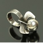 Large ring with ball, ORNO (149)