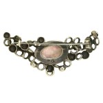 Brooch with amethyst, Jadwiga and Jerzy Zaremski (154)