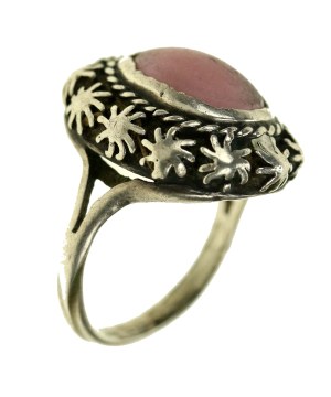 Ring with pink stone, ORNO (157)