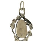 Pendant with amber, ORNO (167)