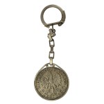 Key ring with pre-war five-dollar coin, Warmet (171)