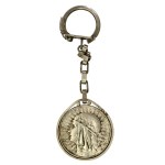 Porte-clés avec pièce de cinq dollars d'avant-guerre, Warmet (171)