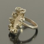 Bague intermédiaire. Argent (176)