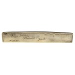 Comb holder with motif of Warsaw's Old Town, Jozef Panasiuk, 1951. (178)