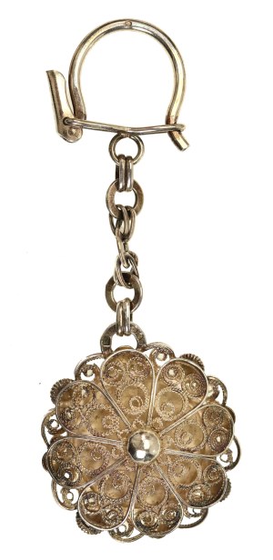 Key ring with coat of arms of Bielsko-Biala, author's product, namesake H. H. (180)