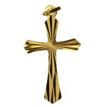 Cross pendant. Gold (201)