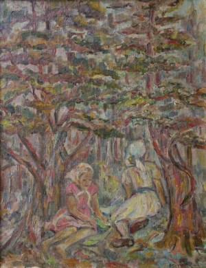 Anastazja Bilska-Tarantiuk (1908-1987), Odpoczynek wśród drzew