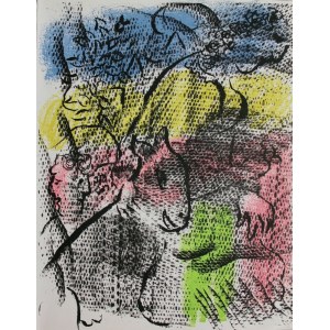 Marc Chagall (1887-1985), Kobieta z kozą(&bdquo;XXe Si&egrave;cle&rdquo; no 34, 1970, Mourlot #608)