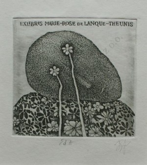 Stasys Eidrigevicius, Ex libris Marie-Rose de Lanque-Theunis