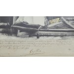 Pio X, Papa, fotografia autografata (testo in latino)