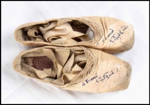 Signed dance shoes...