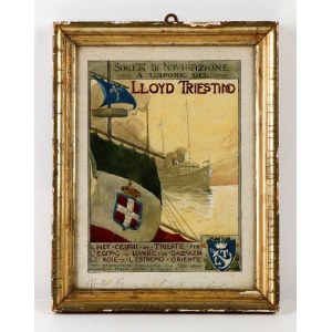 LLOYD TRIESTINO bozzetto pubblicitario