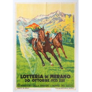 Scarafoni - Manifesto - LOTTERIA DI MERANO
