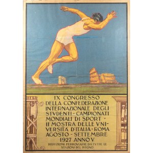 CAMPIONATI MONDIALI di SPORT - Manifesto