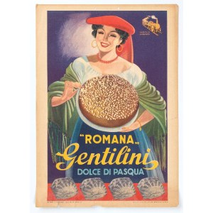 GENTILINI manifesto pubblicitario