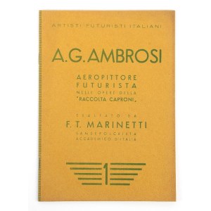Futurismo, Aeropittura - A.G. Ambrosi aeropittore futurista