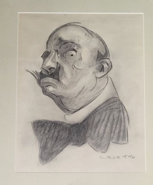Boetto, Giulio - Marinetti, Filippo Tommaso - Caricatura