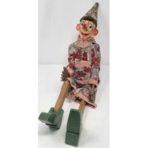 FURGA - Pinocchio, burattino in legno e cartapesta